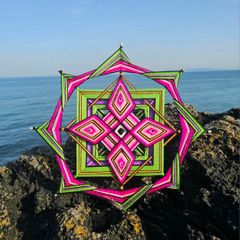 Boho Wall Deco Mandala Ojo de Dios