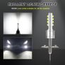 2Pcs H1 H3 LED Bulb Super Bright 12 3535SMD Car Fog Lights 12V 24V 6000K White Driving Day Running Lamp Auto Image 6