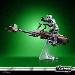 Star Wars Vintage Collection: Speeder Bike & Scout Trooper 3.75''