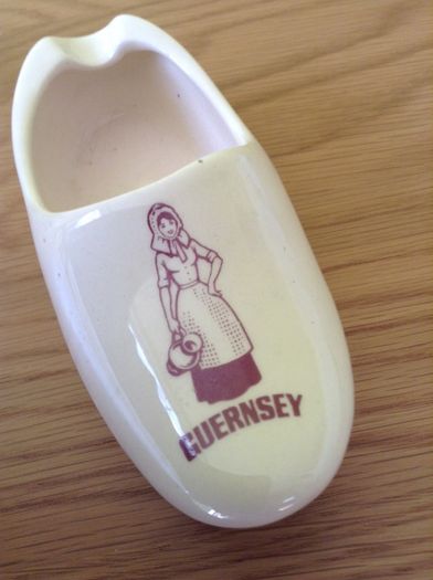 Pair of China clogs