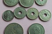 9 Spanish Coins (26060)