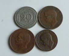 Old Italian coins