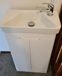 Cabinet with sink