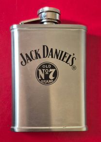 Jack Daniels, old no 7 whisky flask.