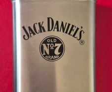Jack Daniels, old no 7 whisky flask.