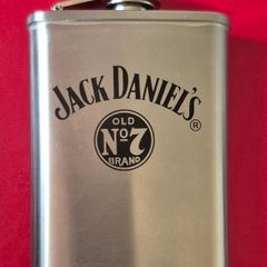 Jack Daniels, old no 7 whisky flask.