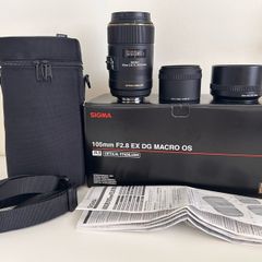 Sigma 105mm F2.8 Ex Dg Macro Os Hsm Lens