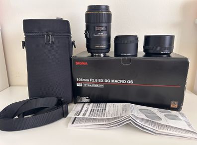 Sigma 105mm F2.8 Ex Dg Macro Os Hsm Lens