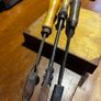 Three Antique Copper Soldering Irons Image 6