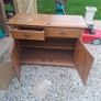 Solid Oak Extending side table Image 2