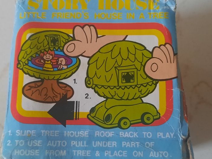 Vintage 1970s Story House - Little Friend's House in a tree