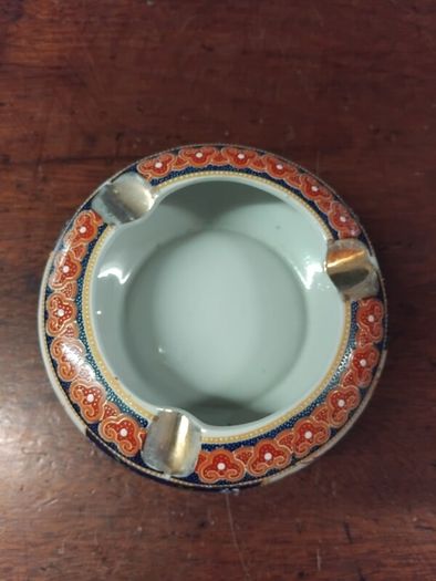 imari ceramic ashtray