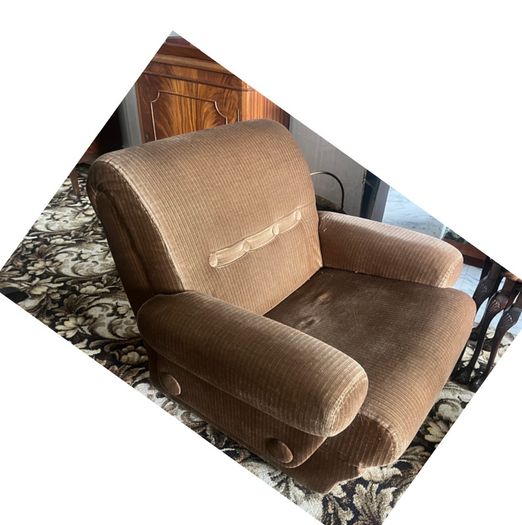 Modular Vintage Sofa with 3 arm chairs