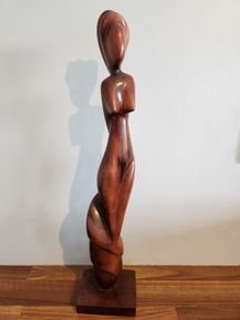 Mahogony statue