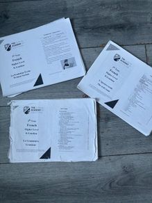 H1 French leaving cert notes