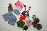 Cap and headband for Newborn photo
