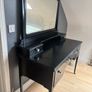 Antique black dressing table Image 2