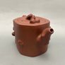 19th Century Yixing Chinese teapot made in the traditional style with red clay Image 2