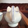 Tuscan China by Plant Hand Painted Floral Sugar Bowl and Milk Jug Set Image 5