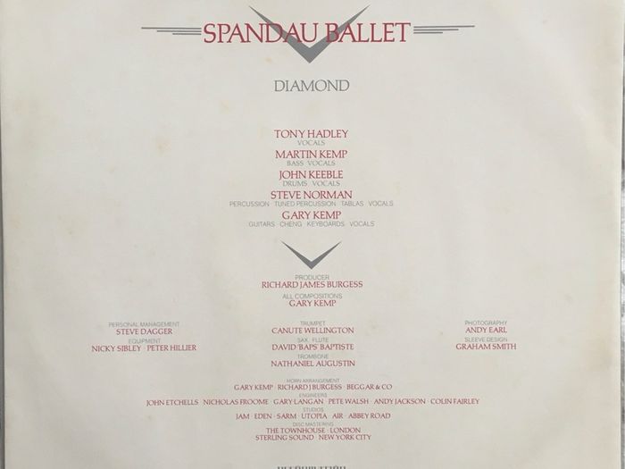 Spandau Ballet - Diamond - (rare Promo)