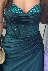 Green Debs dress