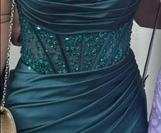 Green Debs dress