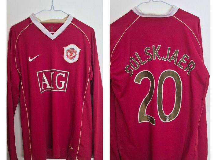 Manchester United 06/07 Long Sleeve Home