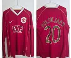 Manchester United 06/07 Long Sleeve Home