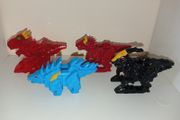 Power Rangers Dino Charge Collection Of Dinosaur Mini Zord Energem Holders