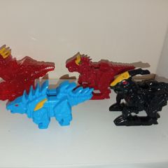 Power Rangers Dino Charge Collection Of Dinosaur Mini Zord Energem Holders