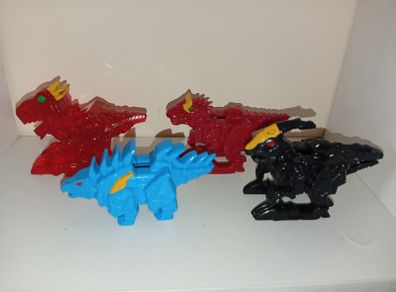 Power Rangers Dino Charge Collection Of Dinosaur Mini Zord Energem Holders