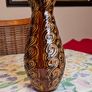 Vintage Irish Celtic Earthenware Vase   1960s/70s Image 3