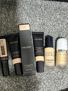 Laura mercier, Marc Jacobs, nudestix, Bobbi brown foundation, moisturizer etc brand new