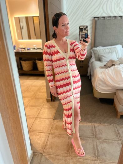 maxi cardigan