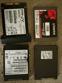 4 x SSD hard drive