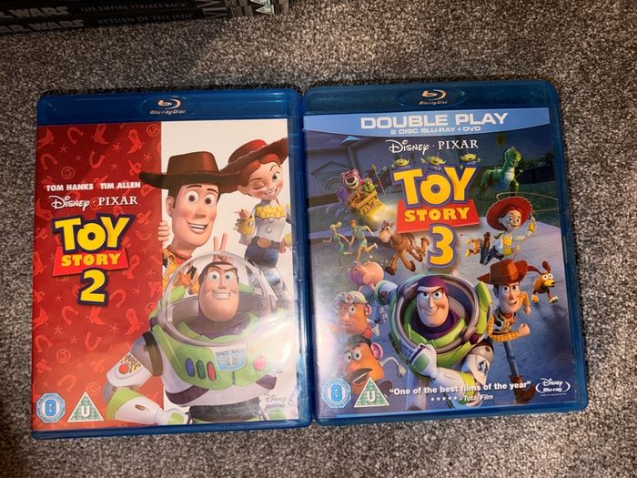 Toy Story 2 and 3 Blu Ray