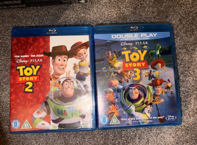 Toy Story 2 and 3 Blu Ray