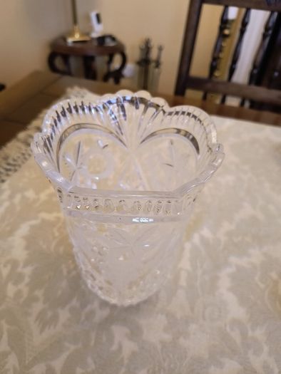 Ornate Crystal Vase