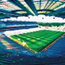 Croke Park Stadium, Dublin, 8.5 inch square framed print by artist Helen Mathews Image 2