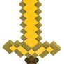 BRAND NEW Minecraft Golden Roleplay Sword Image 4