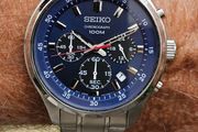 Watch Seiko Chronograph.