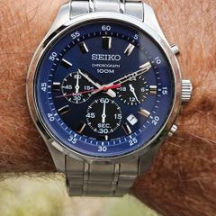 Watch Seiko Chronograph.