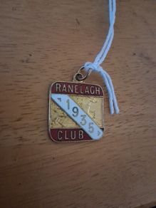 Enamel 1935 Ranelagh Polo Club badge