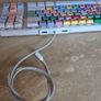 Apple A1048 USB Keyboard QWERTY | Logickeyboard Logic Pro / Studio Multicolor Image 2