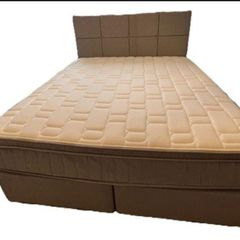 King Koil Super-King Size Mattress, Divan Bed & Headboard (Available to deliver in Dublin)