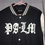 Palm Angels varsity jacket - black and white Image 2