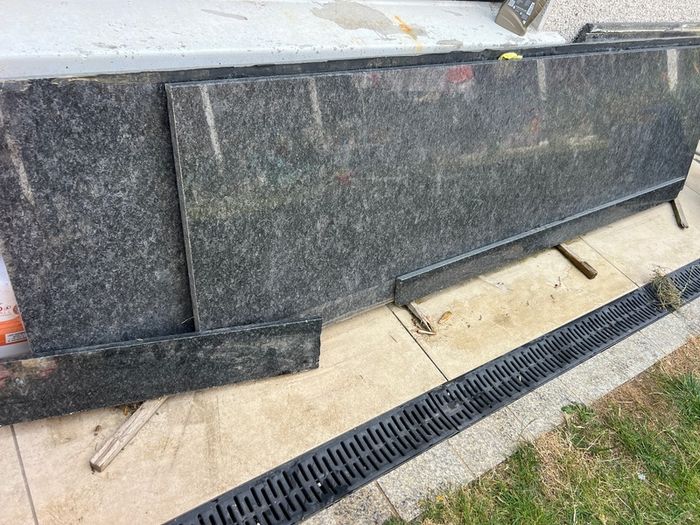 3 granite kitchen counter top