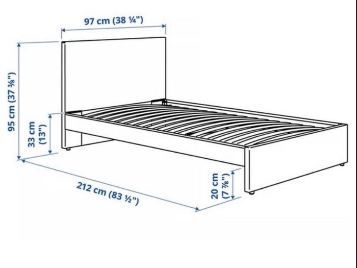 Ikea single bed
