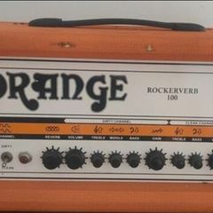 Orange Rockerverb 100 Head MK1