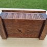 Wooden miniature vintage bench with music box Image 8